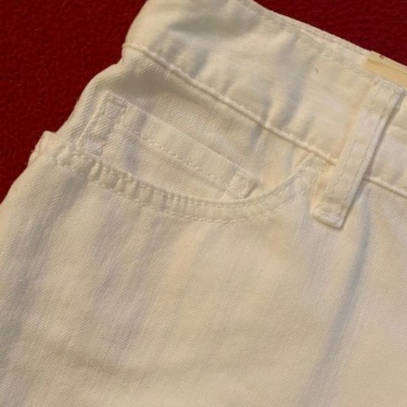 Tommy Hilfiger White Denim Mini Skirt NWT Size - 6 - Picture 6 of 9